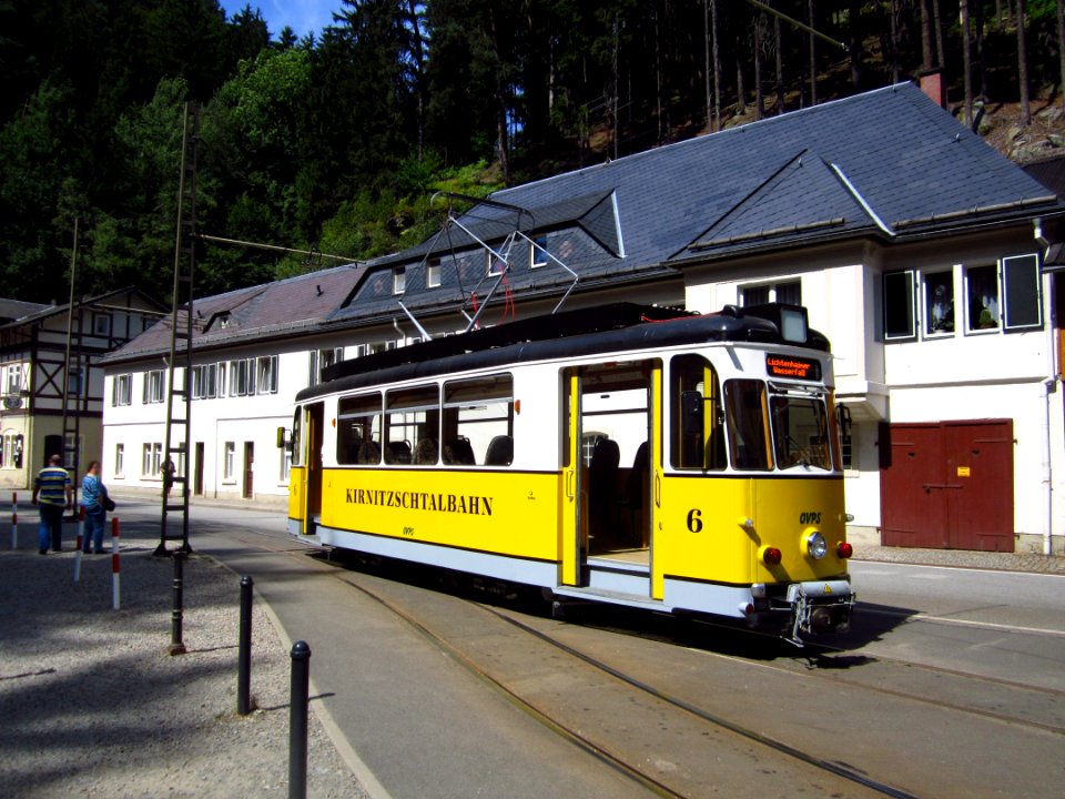 Triebwagen 6 Kirnitzschtalbahn
