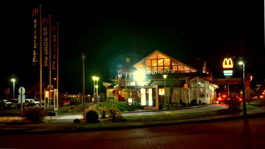 Trier McDonalds am Messegelaende