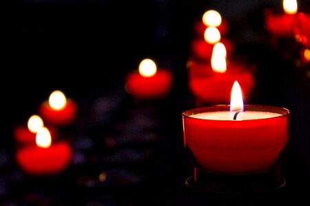 Religion candlelight light