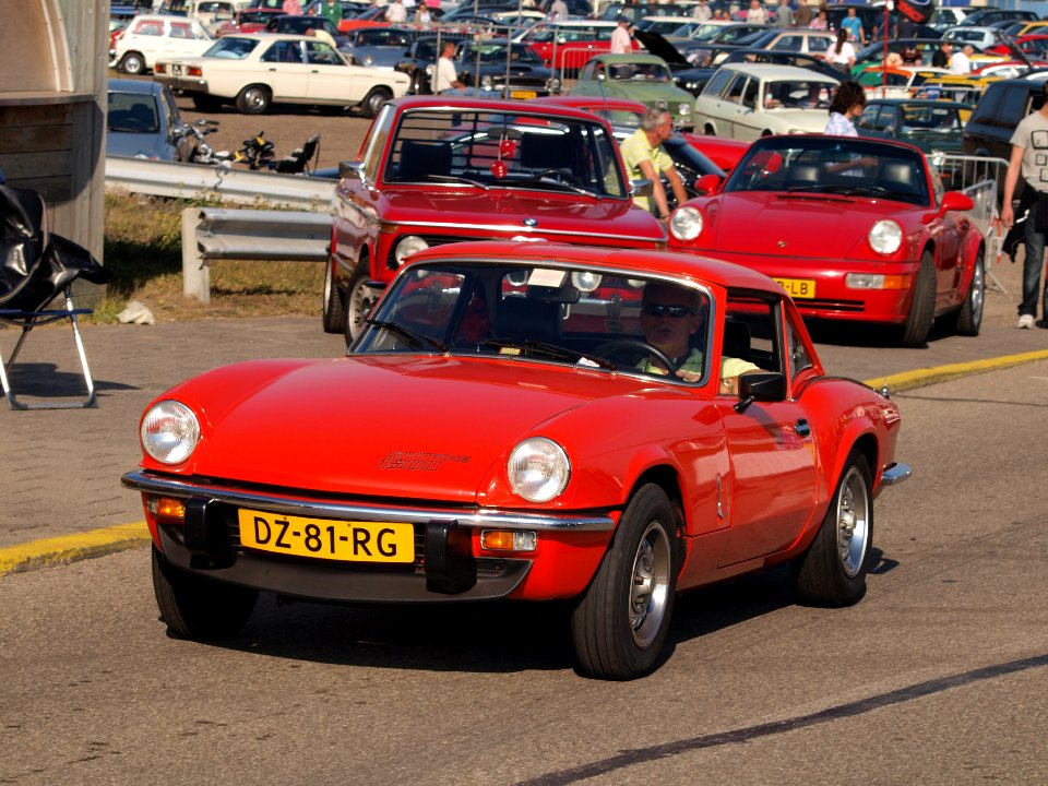 Triumph SPITFIRE 1500 TC dutch licence registration DZ-81-RG