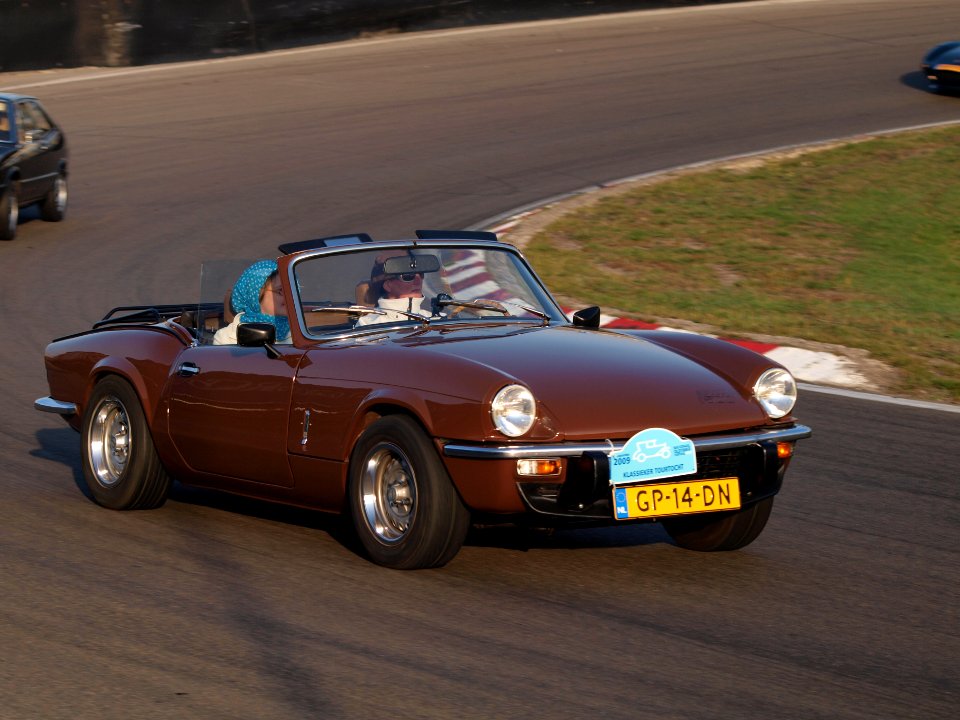 Triumph SPITFIRE 1500 TC dutch licence registration GP-14-DN pic2