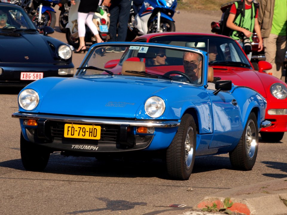 Triumph SPITFIRE 1500 TC dutch licence registration FD-79-HD