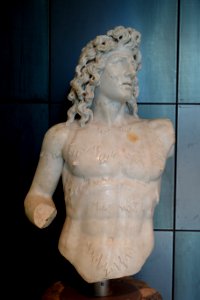 Triton torso, 1 of 2, MC inv. 1120, Roman, marble - Musei Capitolini - Rome, Italy - DSC05889