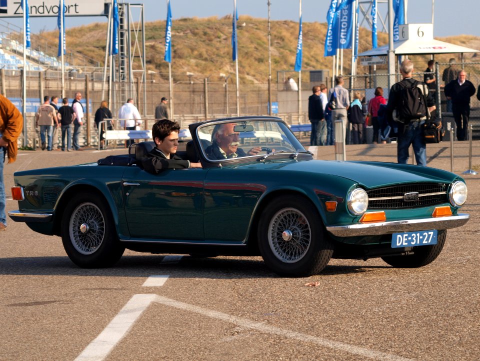 Triumph TR 6 dutch licence registration DE-31-27 pic2