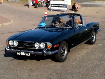 Triumph Stag dutch licence registration 67-RN-63