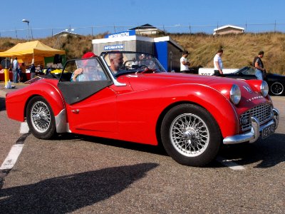 Triumph TR 3 A dutch licence registration AE-19-45 pic2