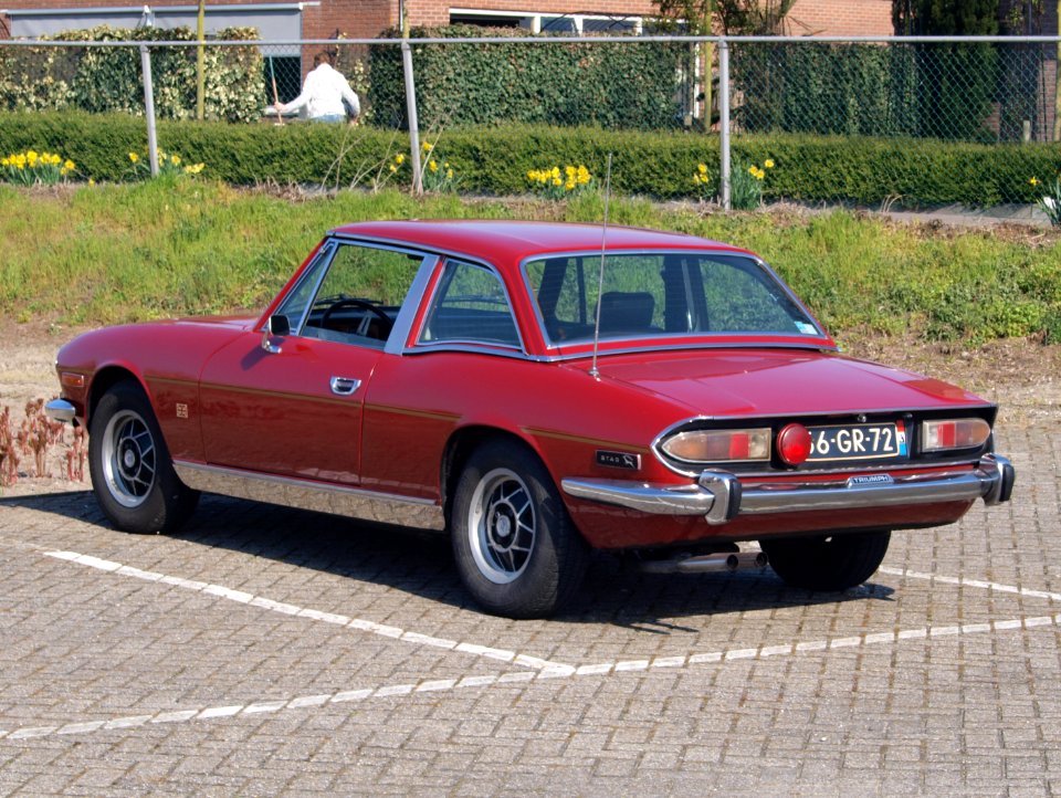 Triumph Stag (1975), Dutch licence registration 56-GR-72