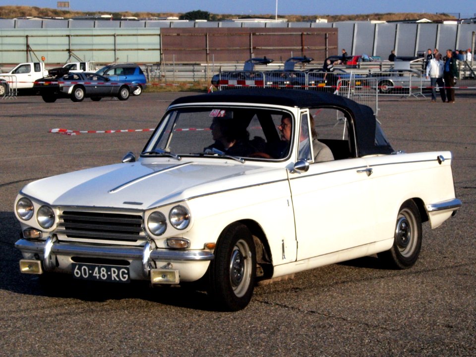 Triumph VITESSE 2 LITER Mk 2 dutch licence registration 60-48-RG pic2