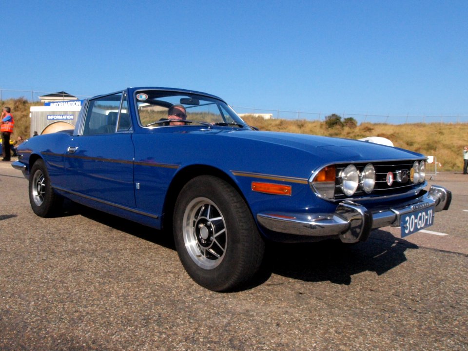 Triumph Stag dutch licence registration 30-GD-11 pic1