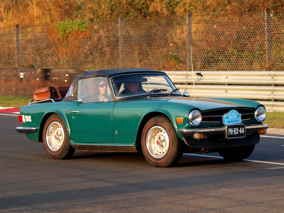 Triumph TR 6 dutch licence registration PH-BX-44 pic1