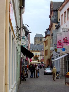 Trier, street in the centre, 2006-09-23