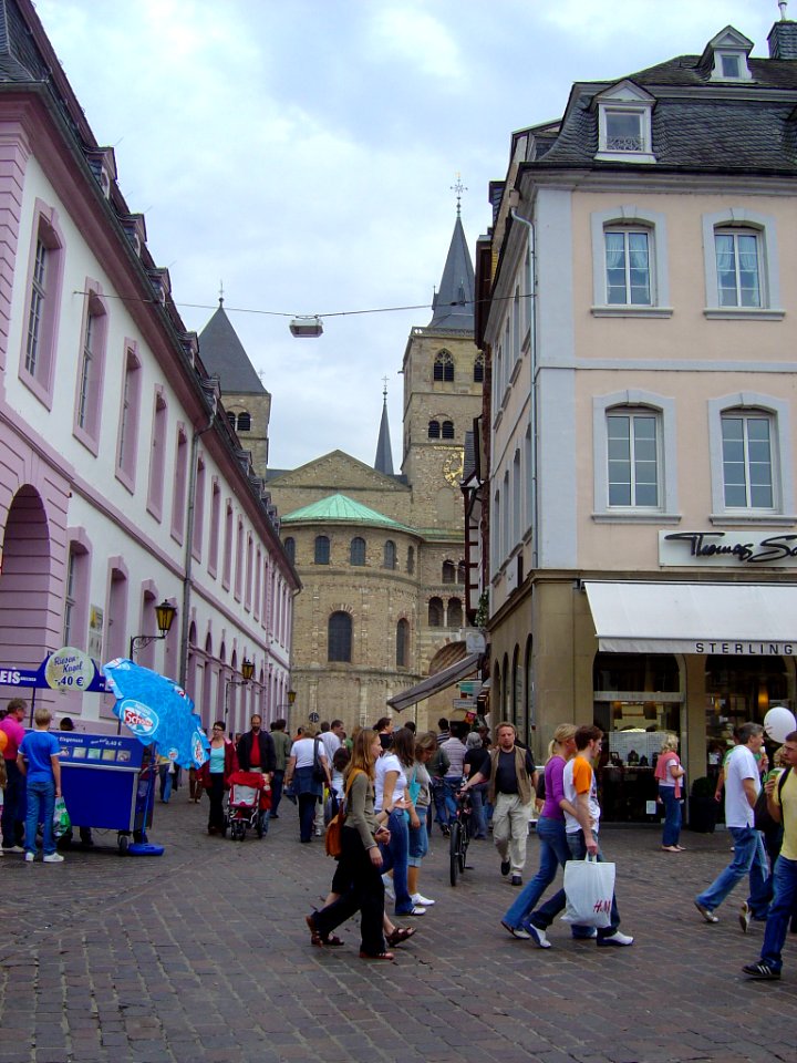 Trier, detail with the Dom