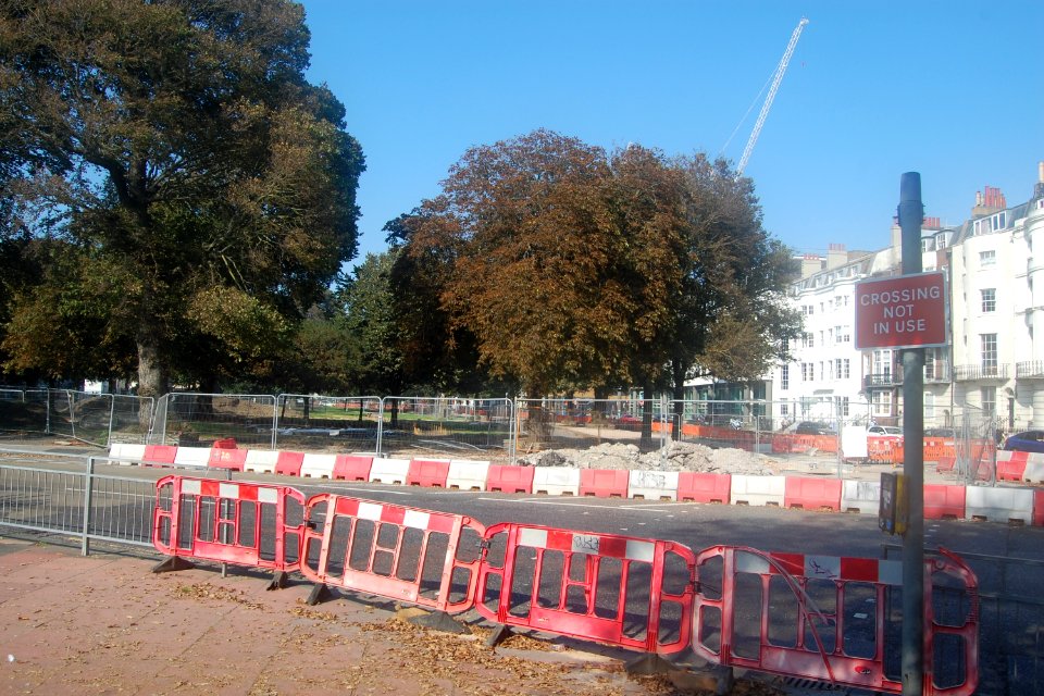 Valley Gardens Road Scheme Works, Brighton (August 2019) (3)