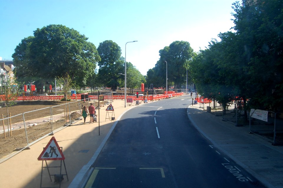 Valley Gardens Road Scheme Works, Brighton (May 2020) (1)