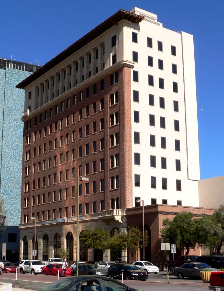 Valley National Bank building (Tucson) from SW 2