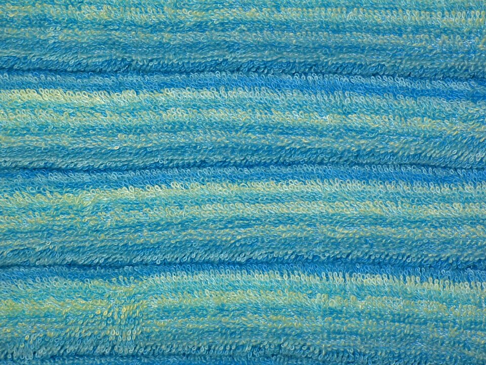 Terry cloth fabric bath towel structure