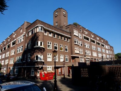 Valeriusterras hoek Pieter Lastmankade