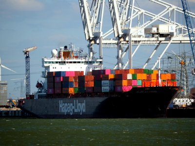 Valencia Express (ship, 1996) IMO 9108130, Port of Rotterdam