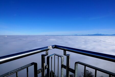 Mountain fog nature