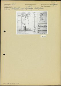 Valtoestel voor de beproeving test van brillenglazen, Bestanddeelnr 256-1743