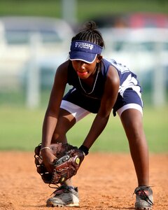 Female glove ball photo