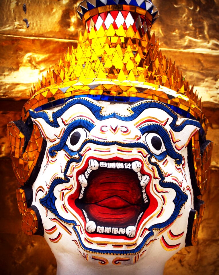 Sculpture ravana guard