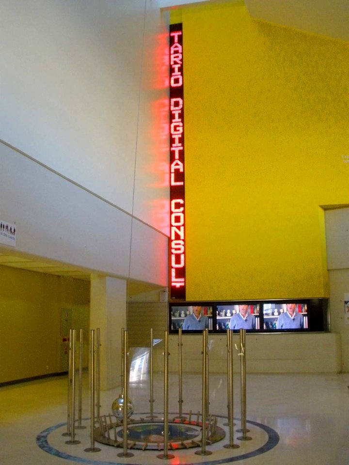 Valladolid - Museo de la Ciencia, péndulo de Foucault 3