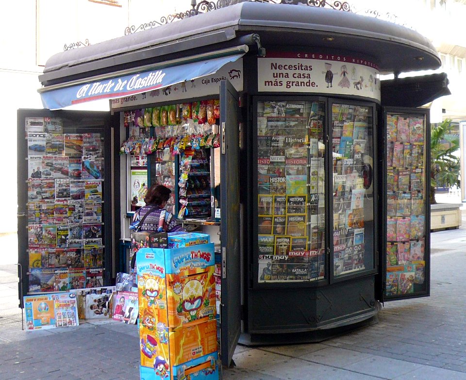 Valladolid - Kiosco de la Calle Constitución