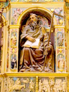 Valpuesta - Colegiata de Santa María, retablo mayor 13