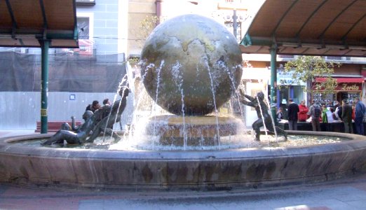 Valladolid - Fuente de la Plaza de España