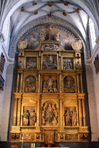 Valladolid - Iglesia de La Magdalena - retablo mayor 2