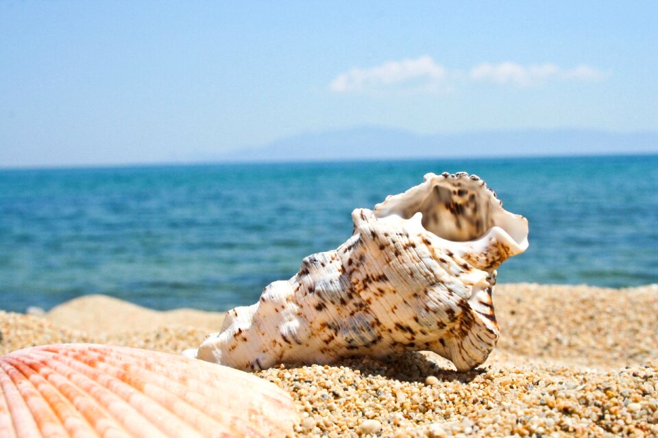 Kavala sea blue beach