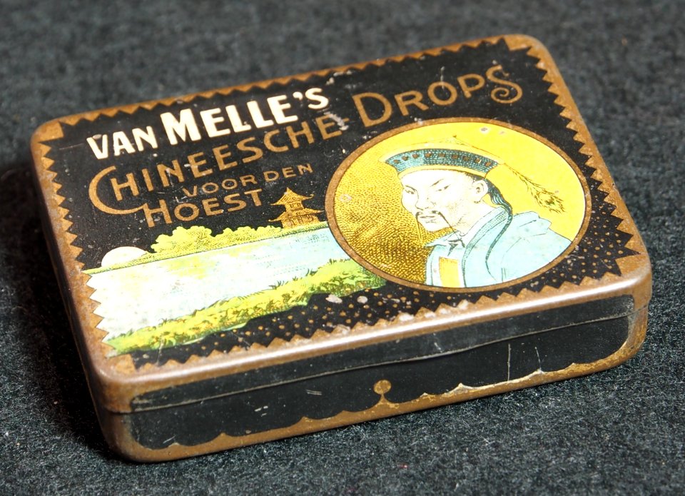 Van Melles Chineesche Drops blikje, foto 1