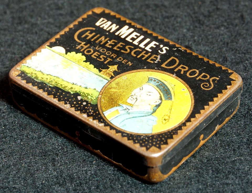 Van Melles Chineesche Drops blikje, foto 2