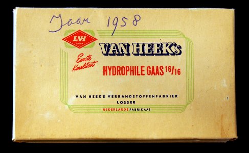 Van Heeks Hydrophile Gaas doos photo