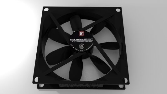 Pc fan housing processor fan