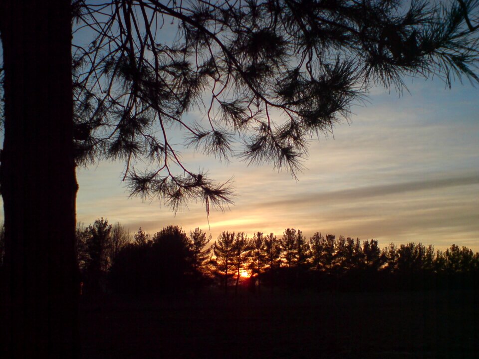 Sunrise sky nature