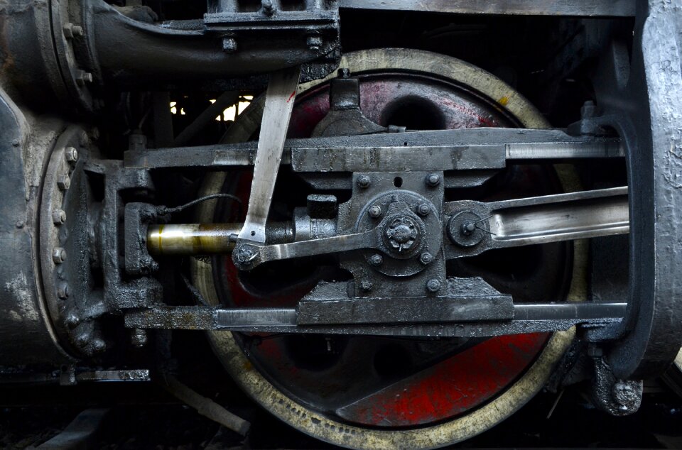 Go ahead steam locomotive gas gang photo