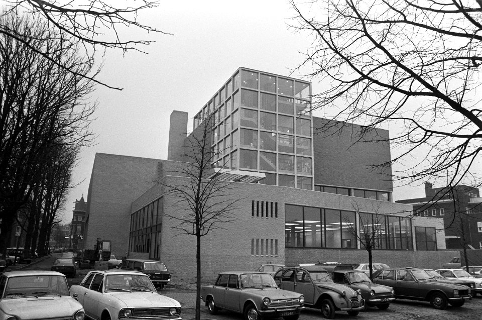 Van Goghmuseum in Amsterdam wordt binnenkort geopend, exterieur, Bestanddeelnr 926-1639