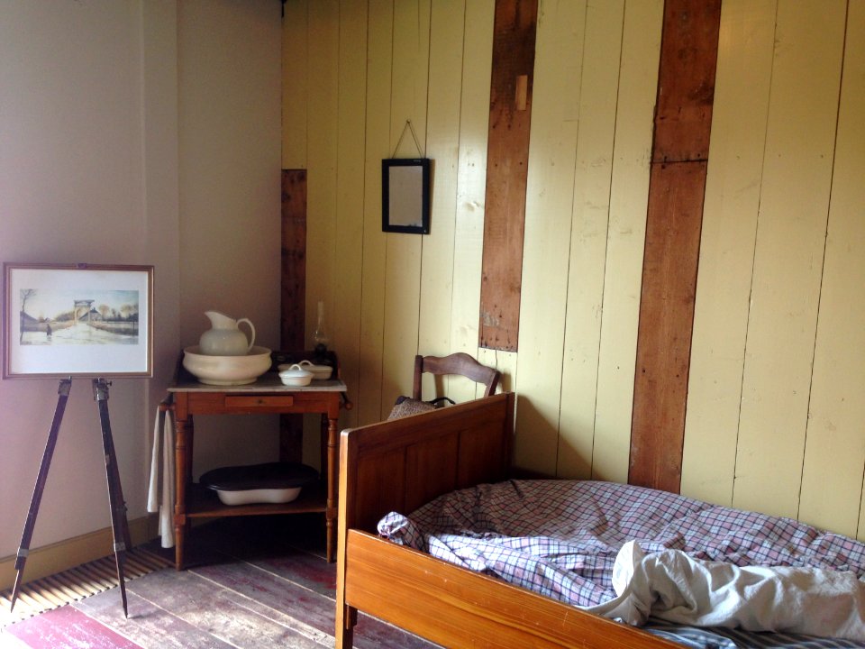 Van Gogh Huis (Drenthe), bovenverdieping, kamer in het logement - 2