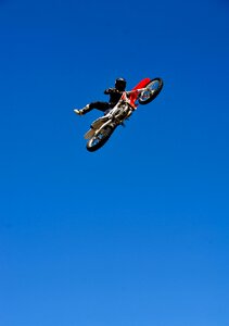 Motorbike extreme action