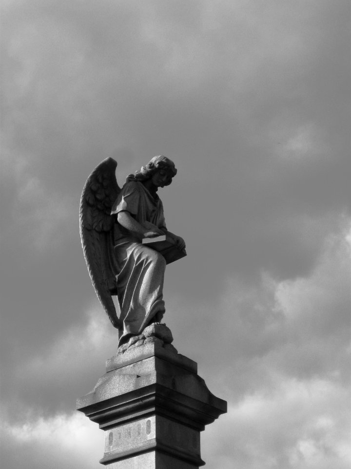 Vallowe Angel, South Side Cemetery, 2020-07-14, 01