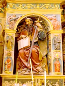 Valpuesta - Colegiata de Santa María, retablo mayor 15