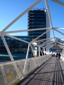 Valladolid - Pasarela de acceso al Museo de la Ciencia 1