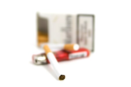 Smoking lighter tobacco photo