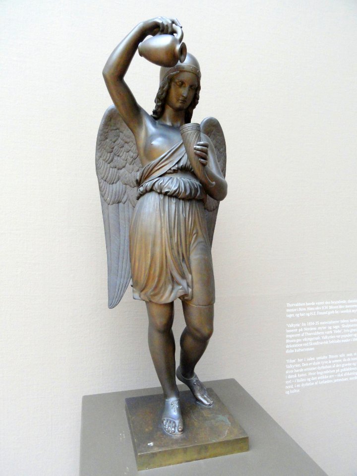Valkyrie by H.W. Bissen, 1834-1835 - Ny Carlsberg Glyptotek - Copenhagen - DSC09275