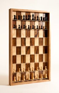 Vertical game chessman photo