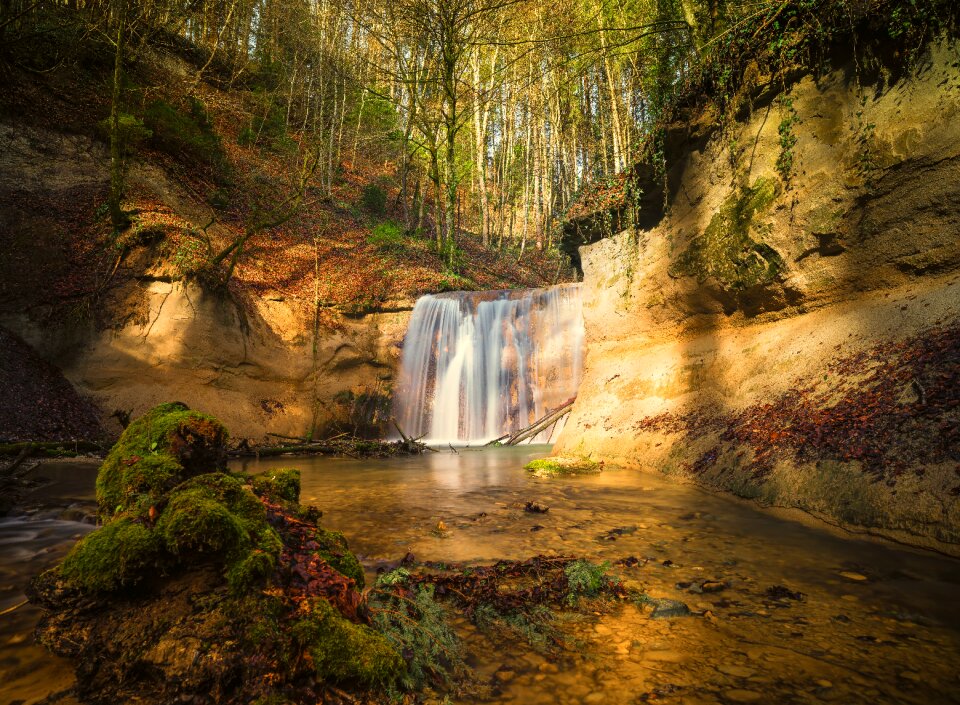 Nature water long exposure