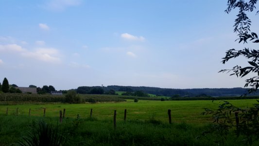 Vaals-Zicht op de Vaalserberg