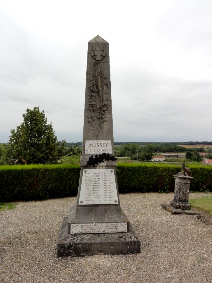 Val-d'Ornain (Meuse) Mussey, monument aux morts